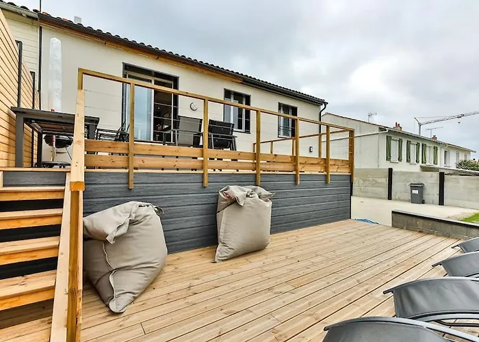 Maison Familiale La Belle Vie Jacuzzi/sauna Prázdninový dům Saint-Gilles-Croix-de-Vie